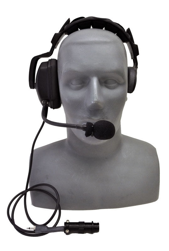 Image Of - Headset, deluxe headset with boom mic, single earphone. Set up for MK-7 Buddy Line.