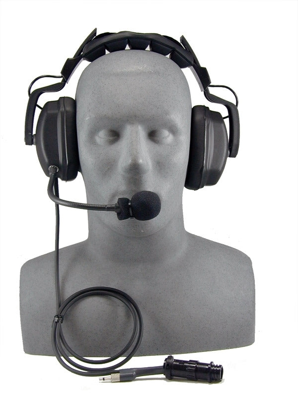 Image Of - Headset, deluxe headset with boom mic. Set up for MK-7 Buddy Line.