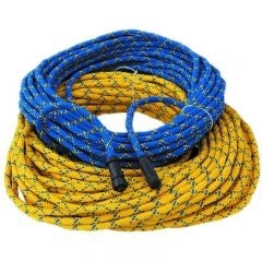 Image Of - Comrope, blue, 100' Assembled, AMP-4M Connector Topside (for MK-7) to OTS-4P Hiuse Connector on Diver End