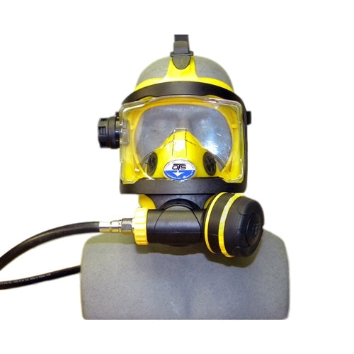 Image Of - OTS Guardian Full Face - Yellow skirt Black hardware - No Communications