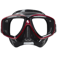 Load image into Gallery viewer, Image Of - Scubapro Flux Twin Mask - Red/Black
