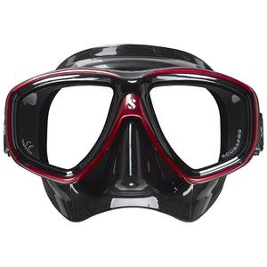 Image Of - Scubapro Flux Twin Mask - Red/Black