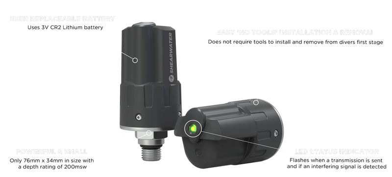Load image into Gallery viewer, Image Of - Shearwater Swift Transmitter
