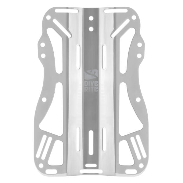 Image Of - Dive Rite Stainless Steel XT Lite Backplate