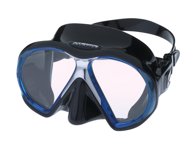 Load image into Gallery viewer, Image Of - Atomic Aquatics Sub Frame Masks - Atomic Black/Blue
