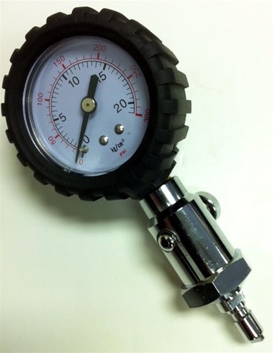 Intermediate Pressure Gauge PSI & BAR with push button bleeder