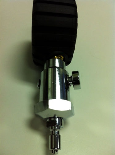 Intermediate Pressure Gauge PSI & BAR with push button bleeder