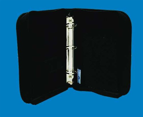 Load image into Gallery viewer, Image Of - 3 Ring Zippered Dive Log Organizer - Dive Flag
