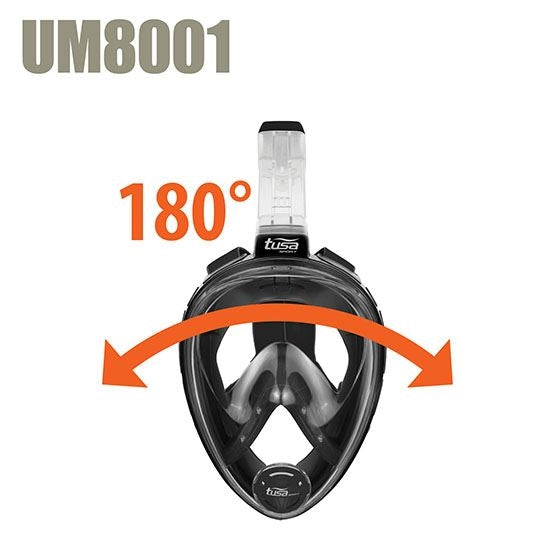 Load image into Gallery viewer, Tusa Full-Face Snorkeling Mask
