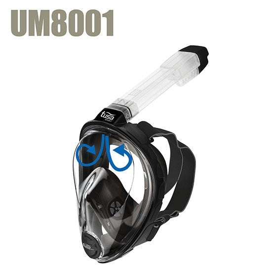 Load image into Gallery viewer, Tusa Full-Face Snorkeling Mask

