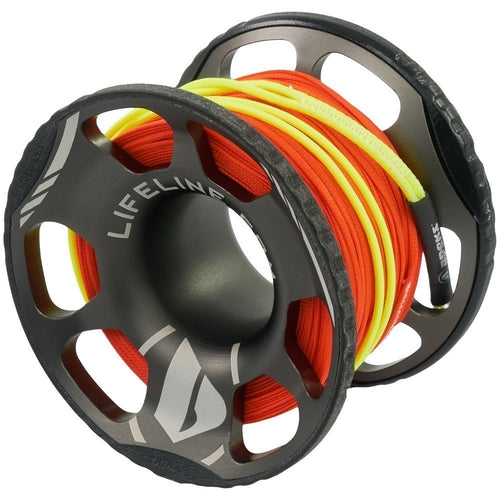 Photo of - Apeks Lifeline Spool w/ bolt snap - Size: XL/60 M - Scubadelphia DiveSeekers.com