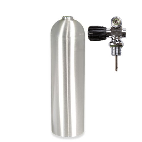 Image Of - 80 CUFT Cylinder w din/K Valve Brushed