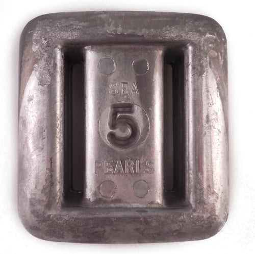 Photo of - 5 LB Uncoated Lace Thru Weights - Scubadelphia DiveSeekers.com