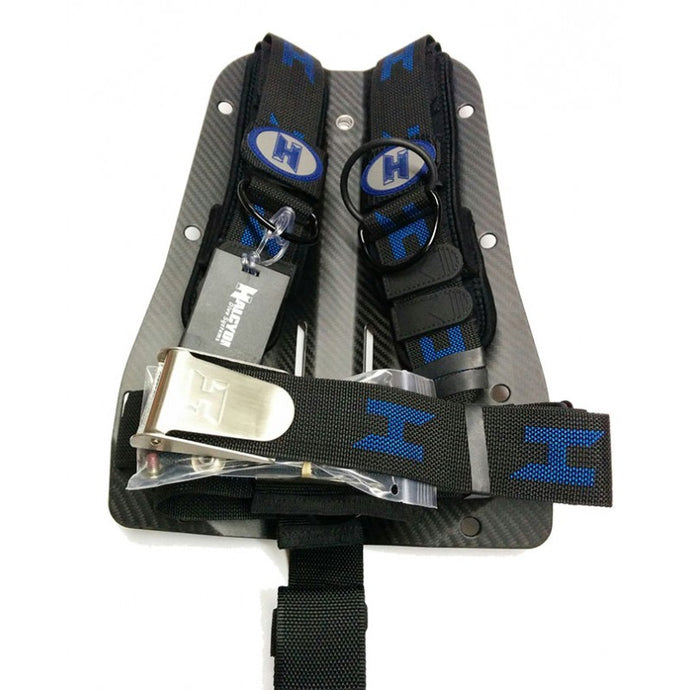 Image Of - Halcyon Carbon Fiber Pro Backplate With Harness