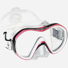 Load image into Gallery viewer, Image Of - Aqua Lung Reveal X1 Mask - Clear/Pink
