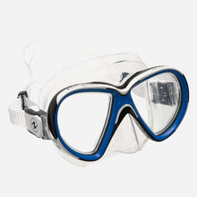 Load image into Gallery viewer, Image Of - Aqua Lung Reval X2 Mask - Clear/Blue
