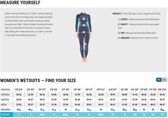 Photo of - 3/2mm Nixie Ultra Full Suit Womens - Scubadelphia DiveSeekers.com