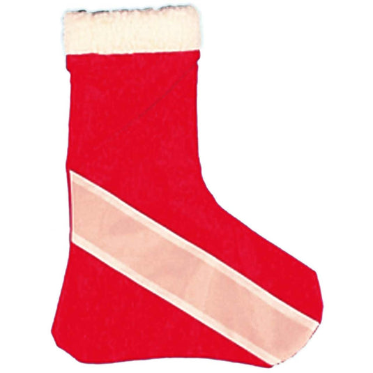 Photo of - Trident Christmas Dive Flag Stocking - Scubadelphia DiveSeekers.com